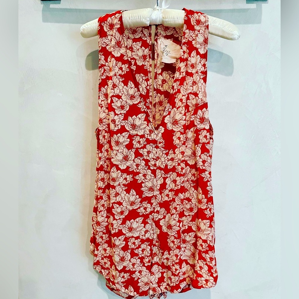 Acacia Clothing Silk Haiku Romper, size S